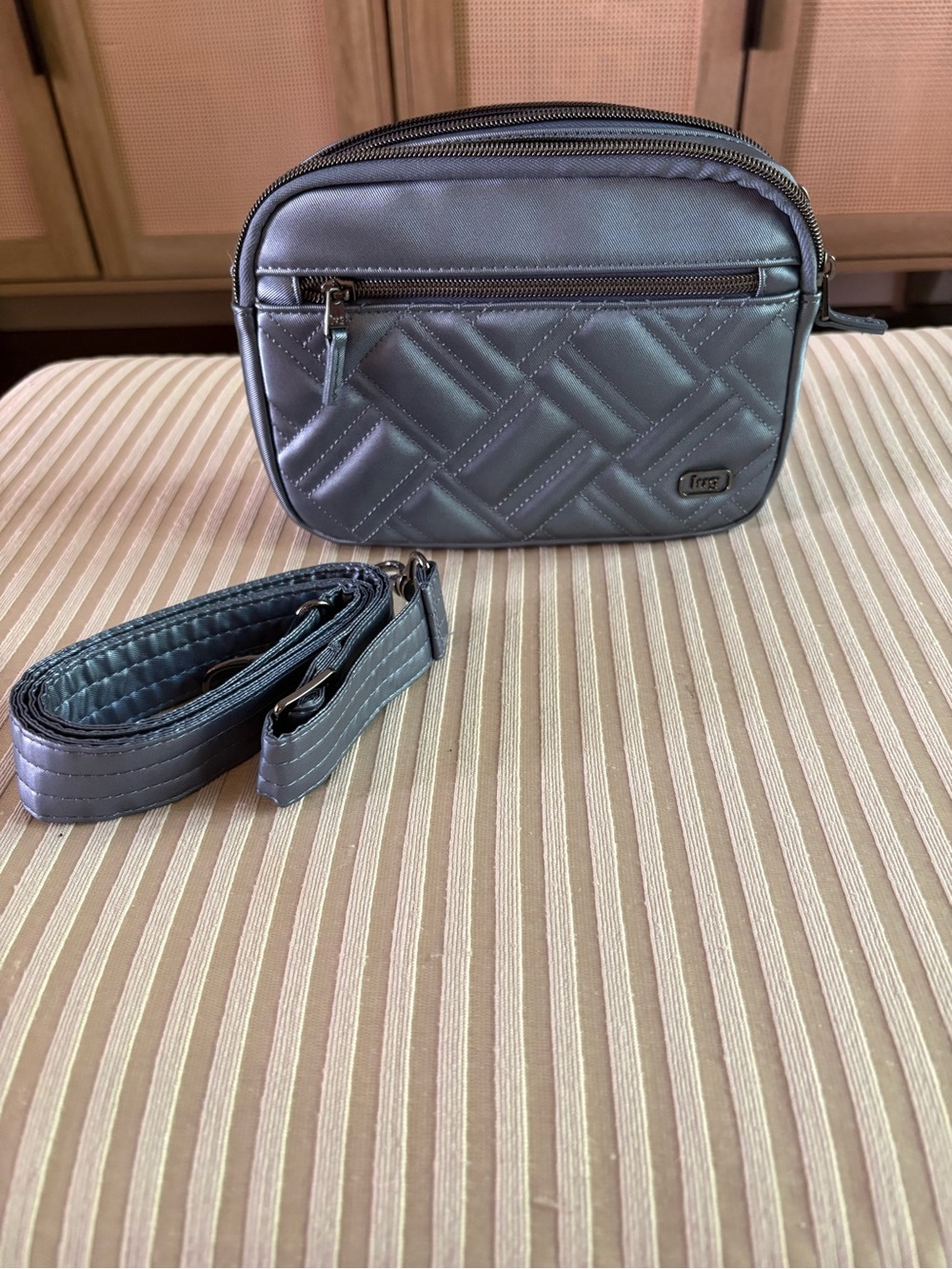 Lug Super Coupe 2 Convertible Crossbody Bag Quilted NWOT